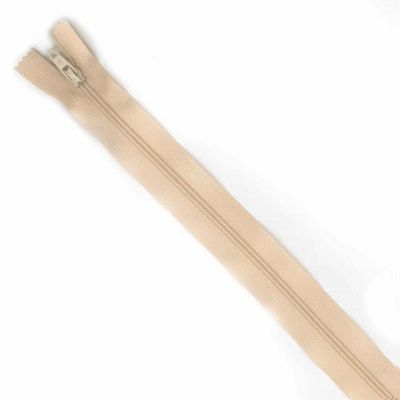 Budget  Closed End Zips  - Beige - Various Sizes