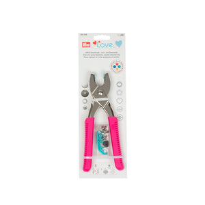 Prym Love Pink Vario Pliers For Press Fasteners Tool Set