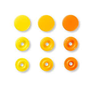 Prym Love - Color snap fastener, 12.44 mm, Yellow