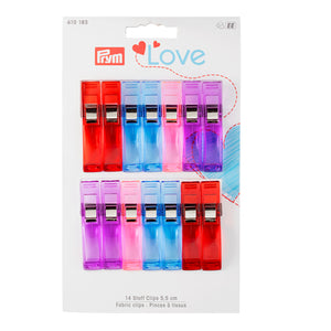 Prym Love - Fabric Clips, 5.5cm