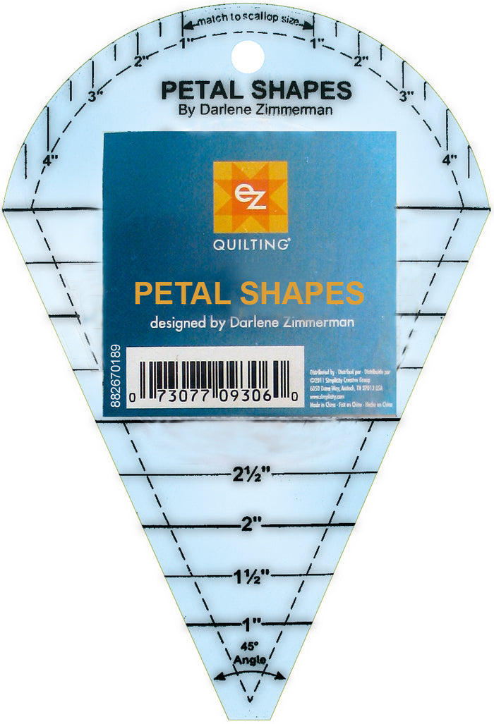 EZ Petal Shape Triangle Template