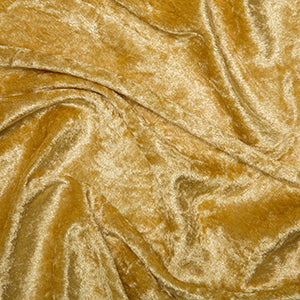Crushed Velour Gold