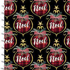 3 Wishes Mistletoe Noel Ornament - 100% Premium Cotton