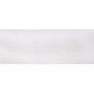 Woven Elastic White 32mm (1.5”) Wide Per Metre