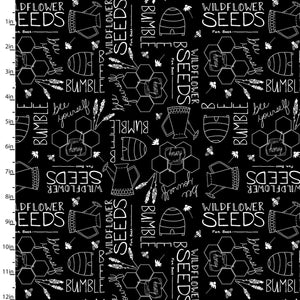 Feed The Bees Bumble Seeds 100% Cotton 
