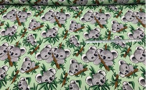 Koala Themed Fabric - By Freedom Fabric's