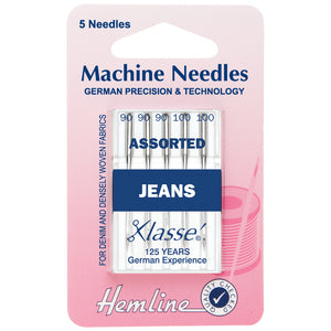 Hemline Machine Needles Jeans Universal size - assorted