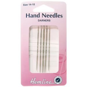 Hemline Hand Sewing Needles : Darner Size 14-18