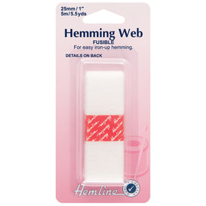 Hemline Hemming Web Fusible 25mm x 5m