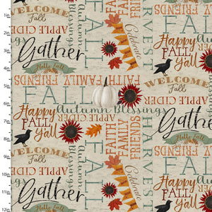 Happy Fall Collection 3 Wishes Words