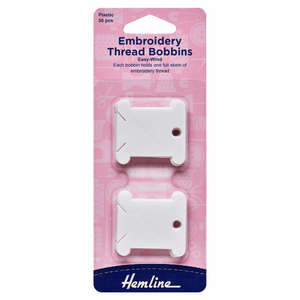 Embroidery Thread Bobbins Plastic 30pcs