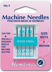Hemline Quilting Needles