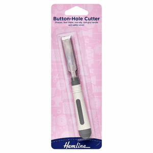 Hemline Soft Grip Button Hole Cutter