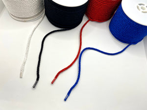 Lacing Cord 3mm - Various Colours - Per Metre