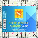 Leftie-Rightie Square Acrylic Template - 4.5"