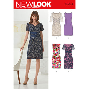 New Look Pattern 6261 Misses Dress Size - 8-18