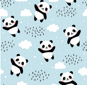 Panda Themed Fabric - By Freedom Fabric's