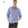 Simplicity Men's Shirt with Fabric Variations 1544 - Size 44-52