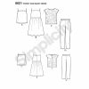 Simplicity Pattern 8621 Child's / Girls Dress top and trousers