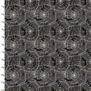 Spooky Night Fabric Spider Webs