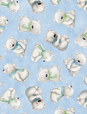 Sky Bunnies 100% Cotton by Timeless Treasures