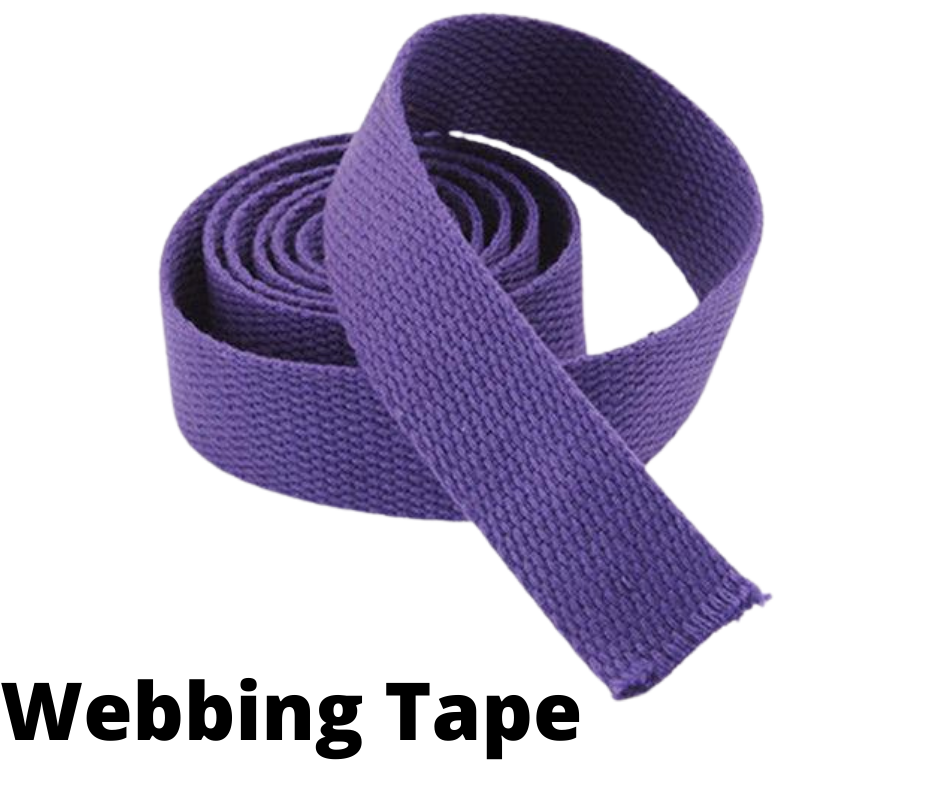 Cotton Webbing - 1 (25mm) - Various Colors