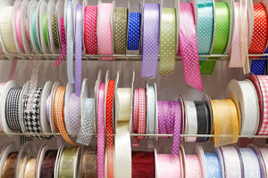 Double Faced Satin Ribbon 10mm Various Colours 