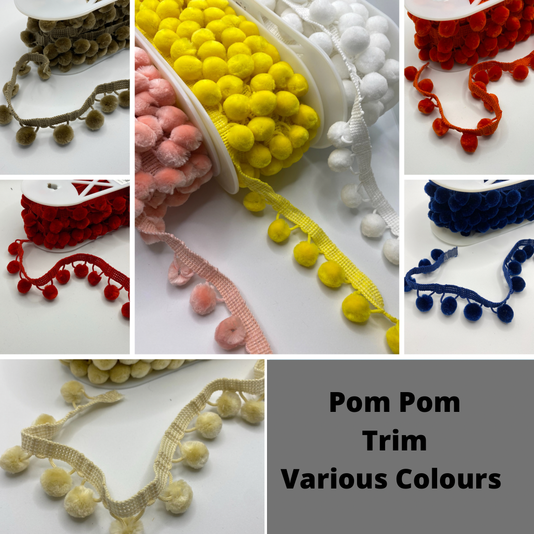 Pom Pom Trim | Haberdashery | Sew What UK
